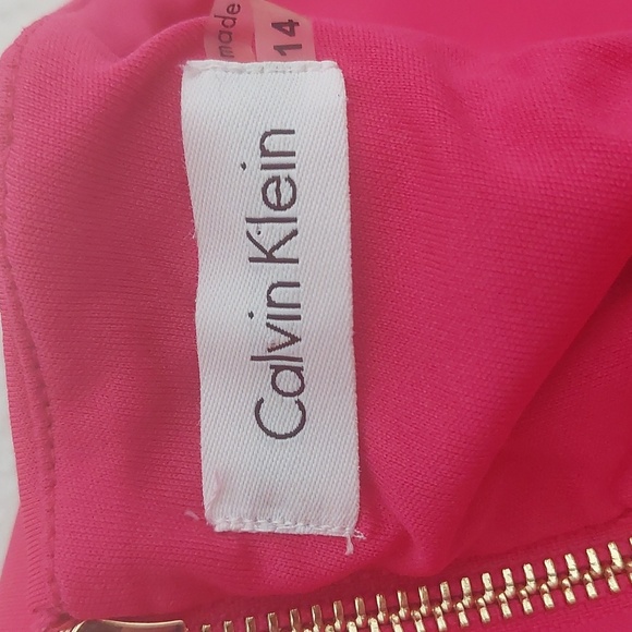 CALVIN KLEIN Pink Sleeveless Dress NWOT - Picture 2 of 13